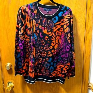 Rachel Roy Rikki Pullover Sweater 0X